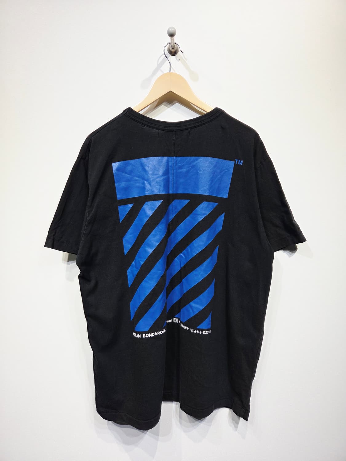 VLONE x 오프화이트 코튼 백로고 티셔츠_L 상품이미지4