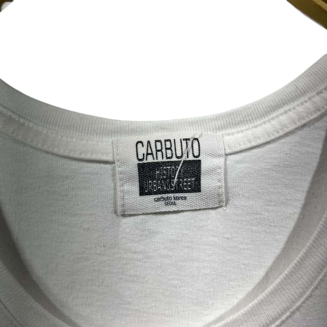 [CARBUTO] 펑크 컷오프 데미지 디테일 슬리브리스 상품이미지5