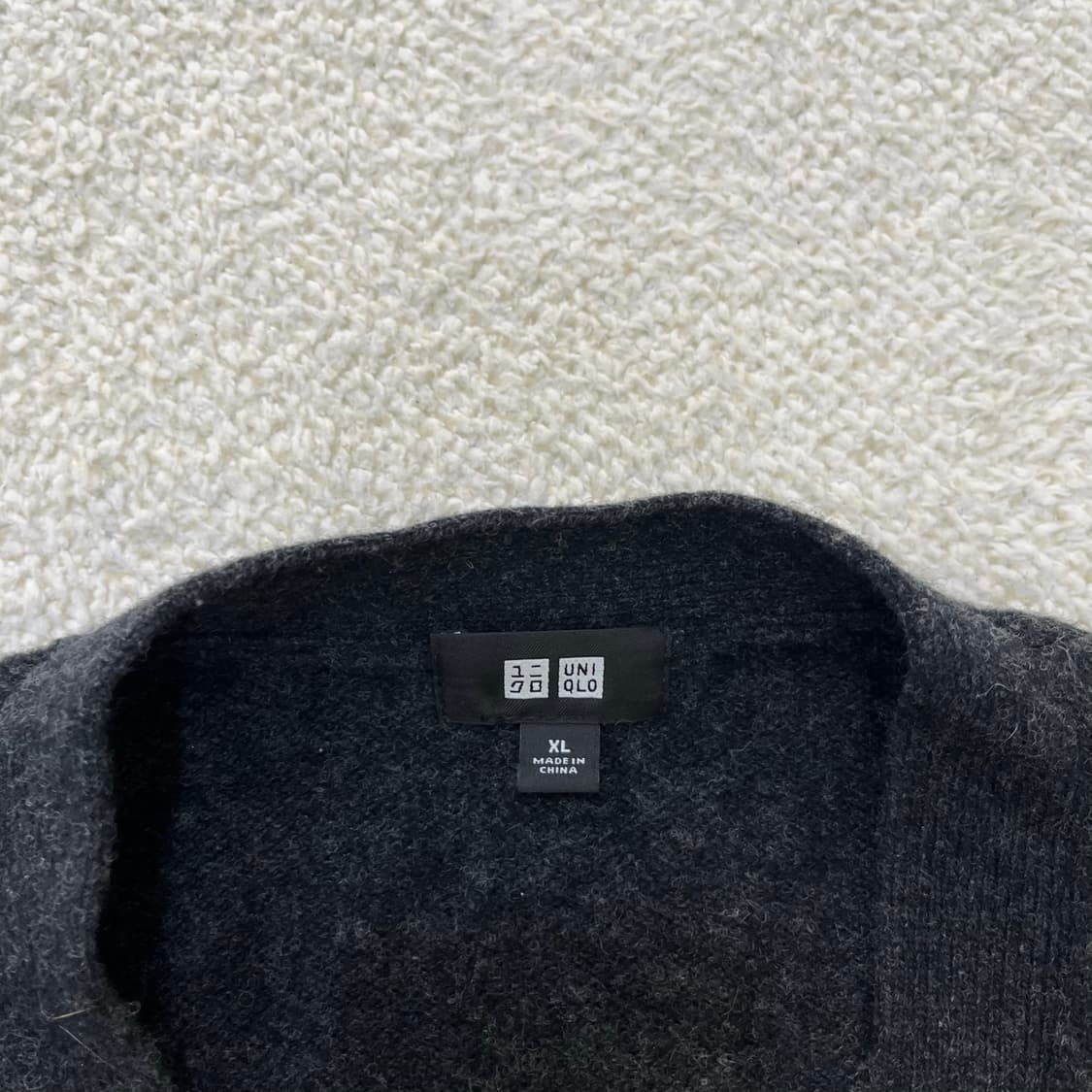 XL 유니클로 울 니트 가디건 0319M 상품이미지2