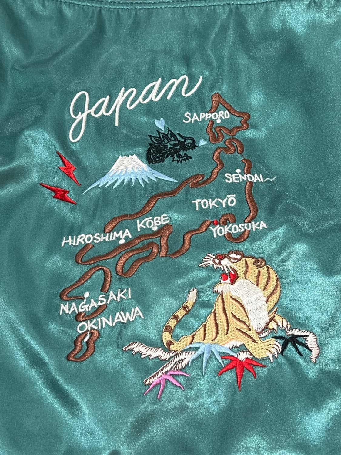 Casselini Japan Map Shoulder Bag 상품이미지4