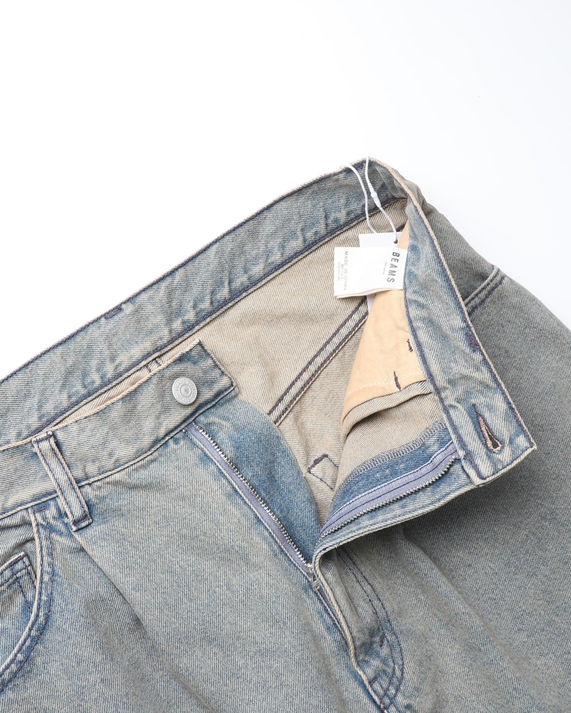 BEAMS Wide Tapered Denim 상품이미지9