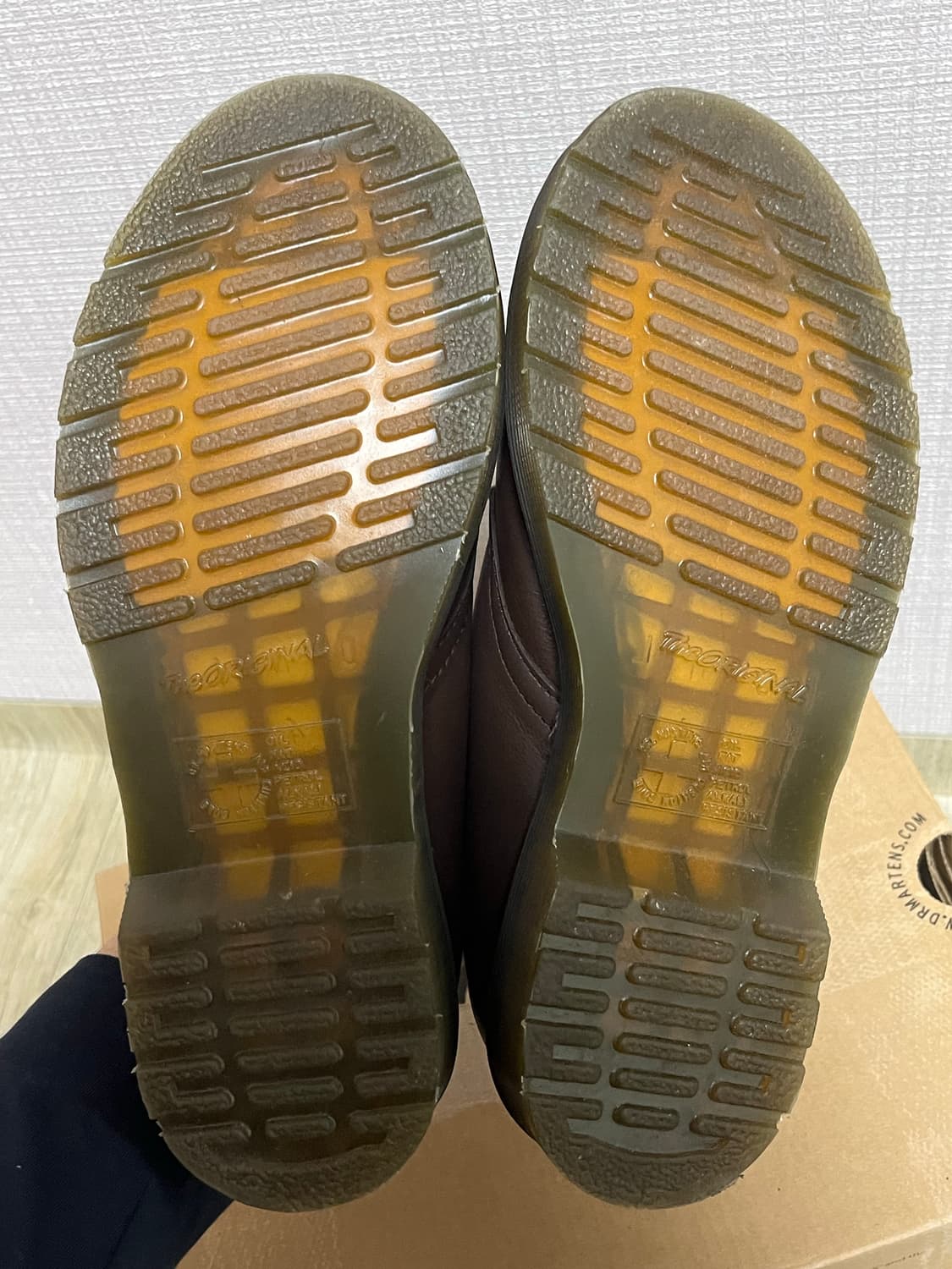 닥터마틴1461 스무스 다크브라운 37(230-235)사이즈 상품이미지9