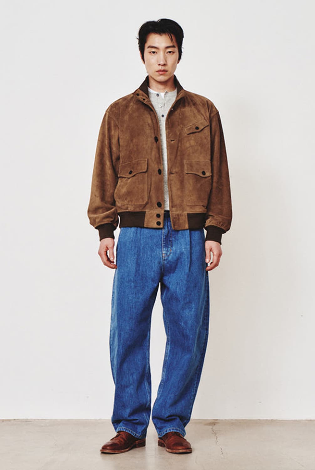 아트이프액트 스웨이드 A-1 자켓 상품이미지4