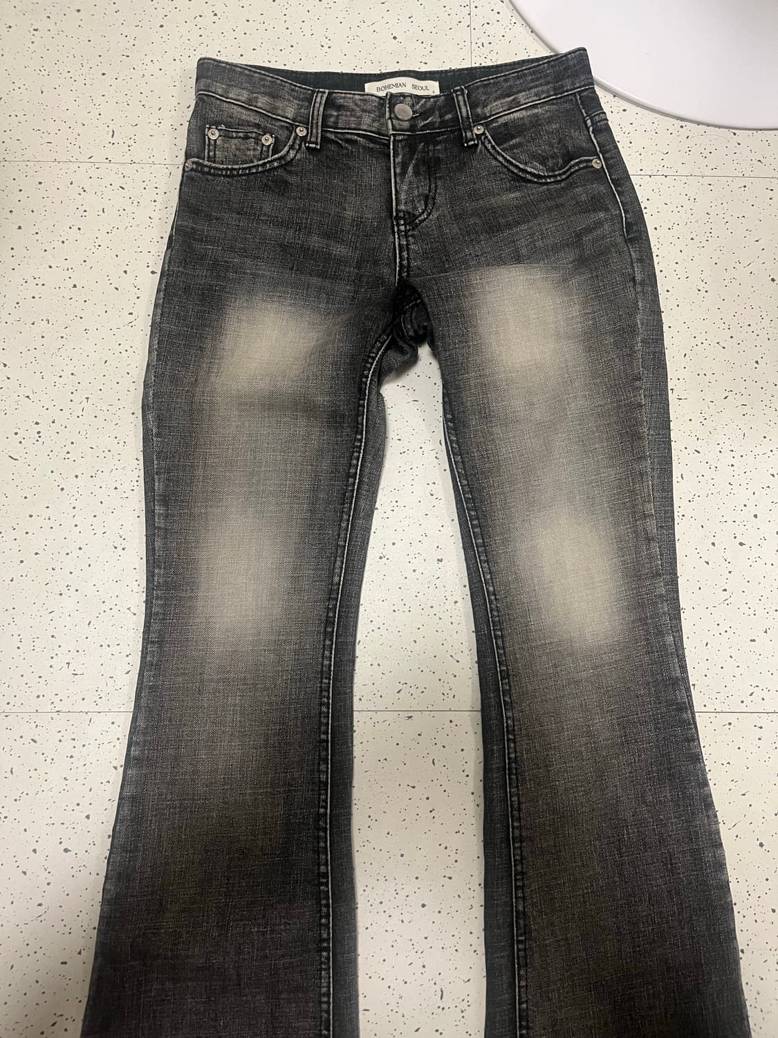 보헤미안서울 / 부츠컷 워싱 데님 S 상품이미지2