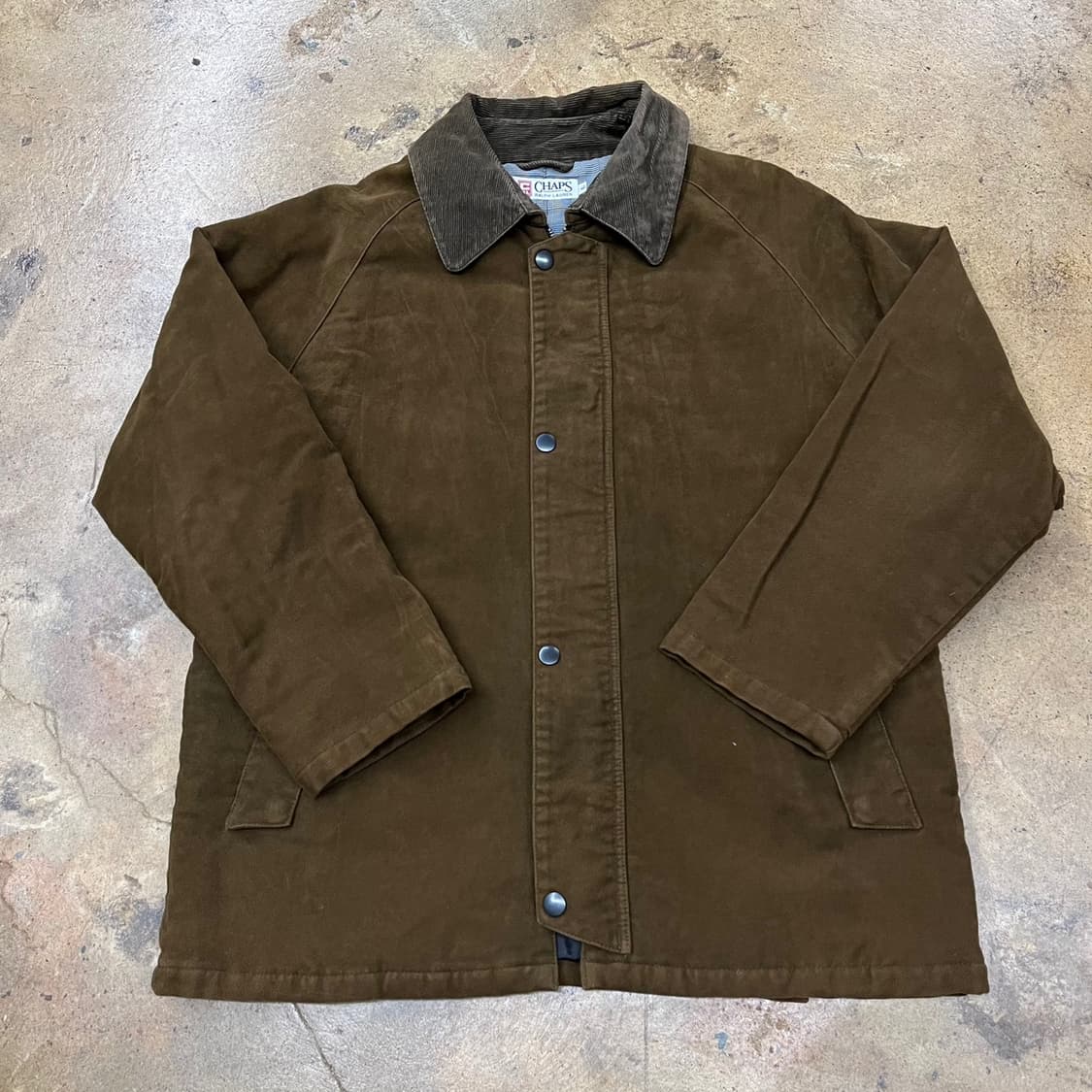 [정품/L] CHAPS 챕스 브라운 코듀로이 자켓 b14 상품이미지2