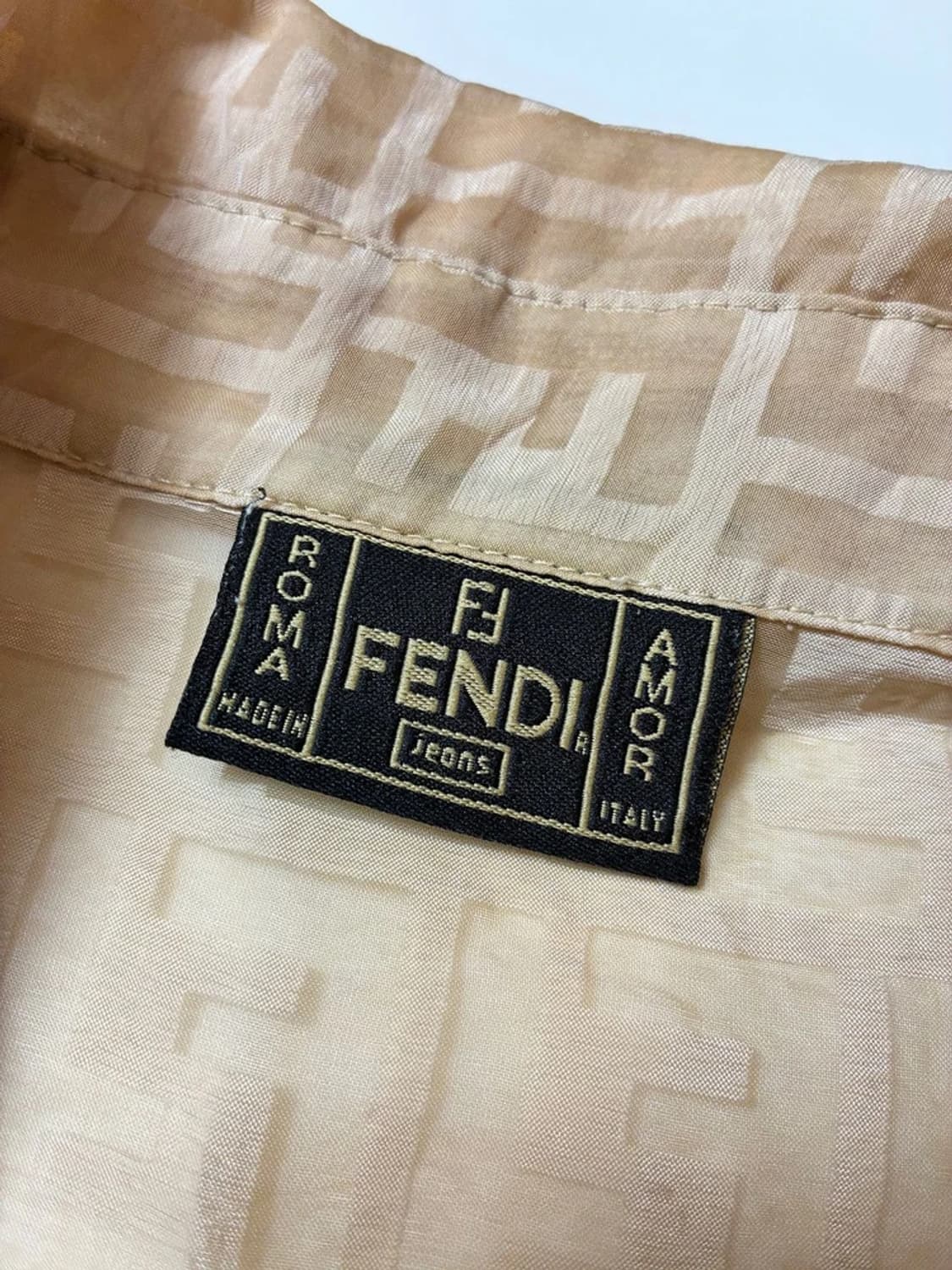 펜디 FENDI 90's 주키노 모노그램 7부 셔츠 PN8788 상품이미지6