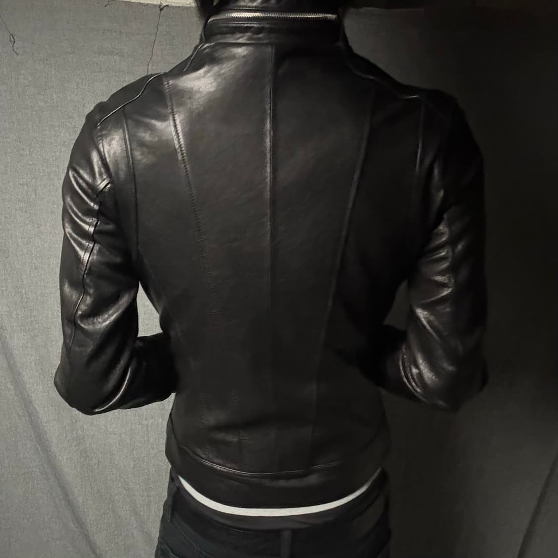 ltaly lamb skin leather jacket 상품이미지4