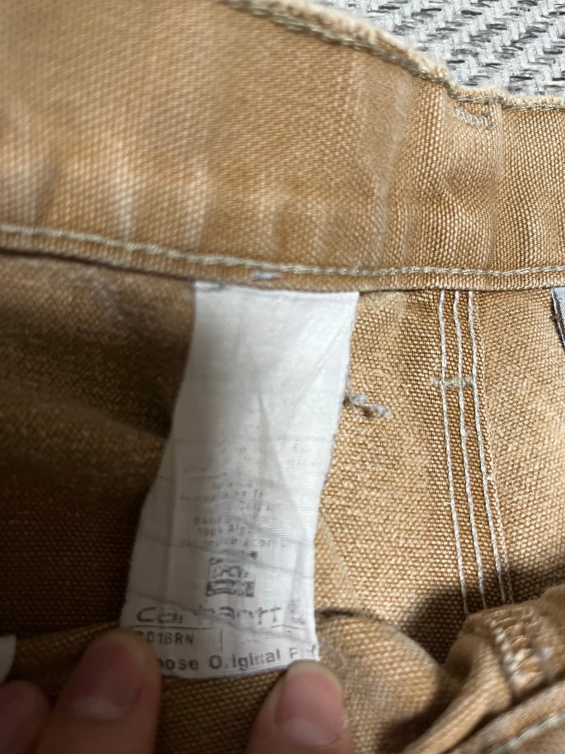 칼하트 더블니 brn 페이디드 상품이미지3