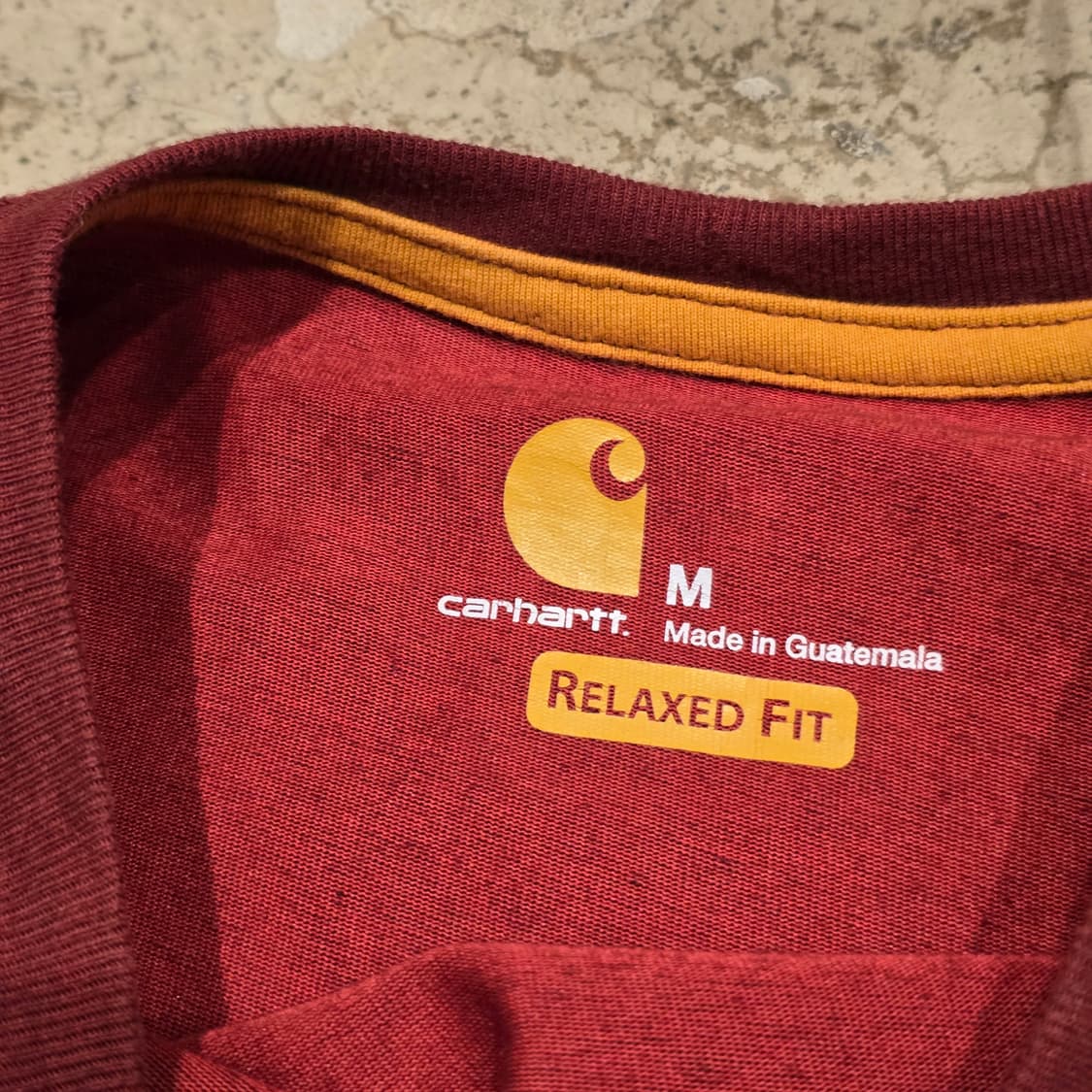 Carhartt  포스 릴렉스 핏 긴팔 티셔츠 상품이미지4