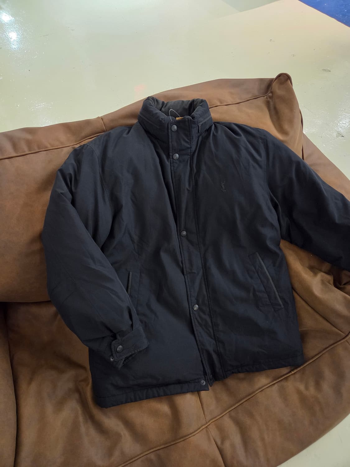 90-00s YSL 입생로랑 쉐도우 패딩 상품이미지1