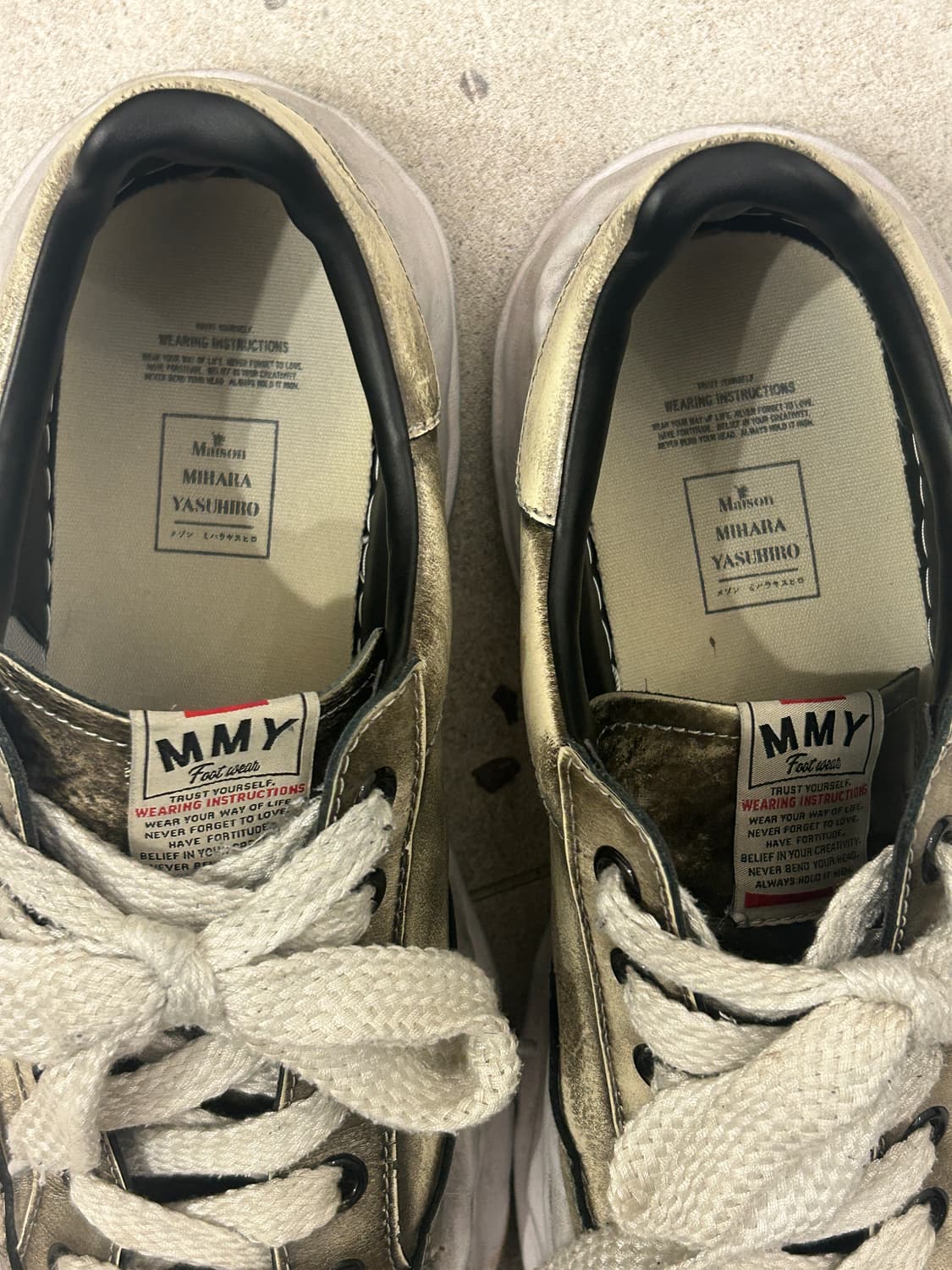 미하라 야스히로 블레이키 OG 솔 브러쉬드 페이턴트 44 상품이미지7