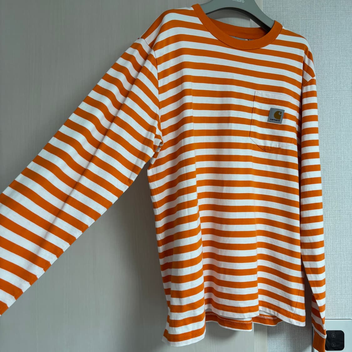 carhartt-wip 칼하트 스트라이프 포켓 티셔츠 상품이미지5