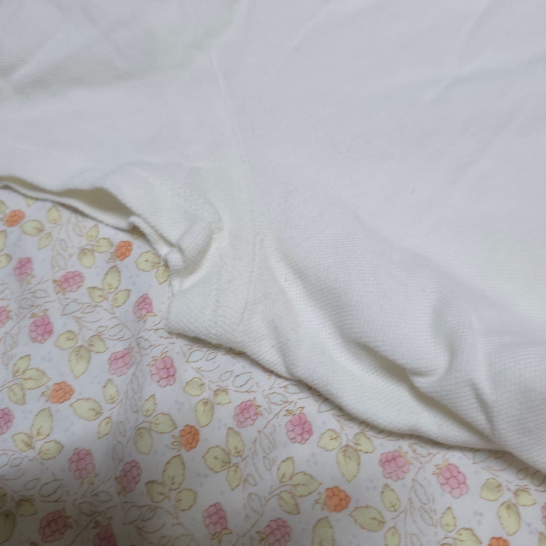 빈티지 타미힐피거 화이트 슬림핏 xs 큐빅 반팔 상품이미지4