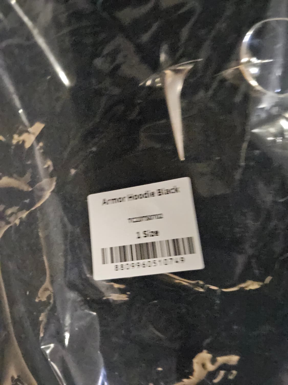 (1) 떠그클럽 아머후드 블랙 새상품 상품이미지2