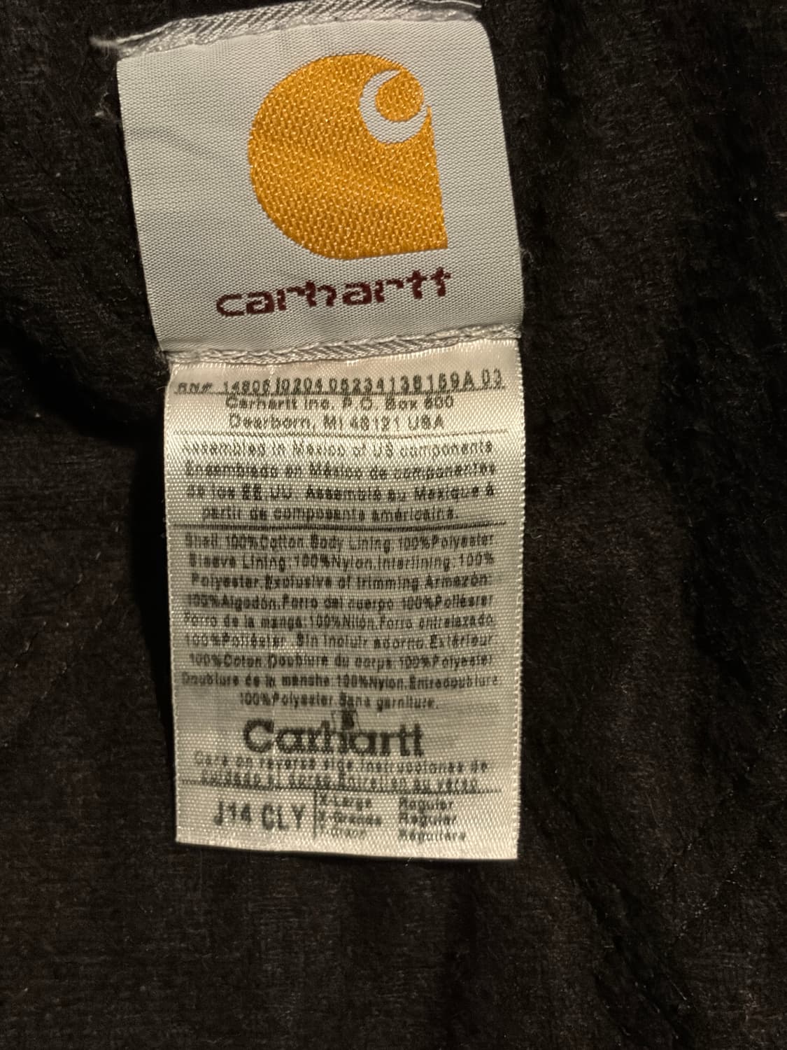 칼하트 산타페 J14 CLY XL/R 상품이미지7