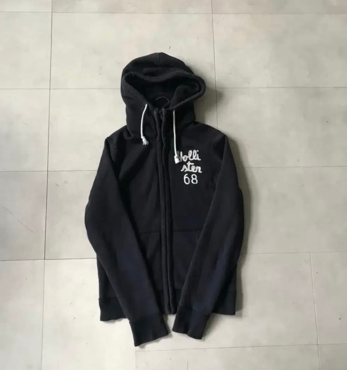 홀리스터 하이넥 헤비후드집업 m 상품이미지2