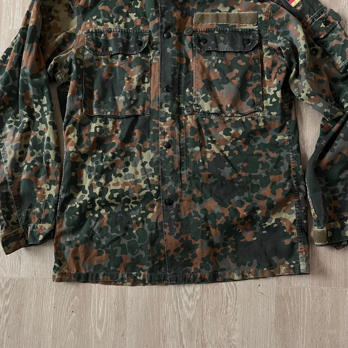 독일군 플랙탄 카모플라쥬 야상 필드자켓 상품이미지3