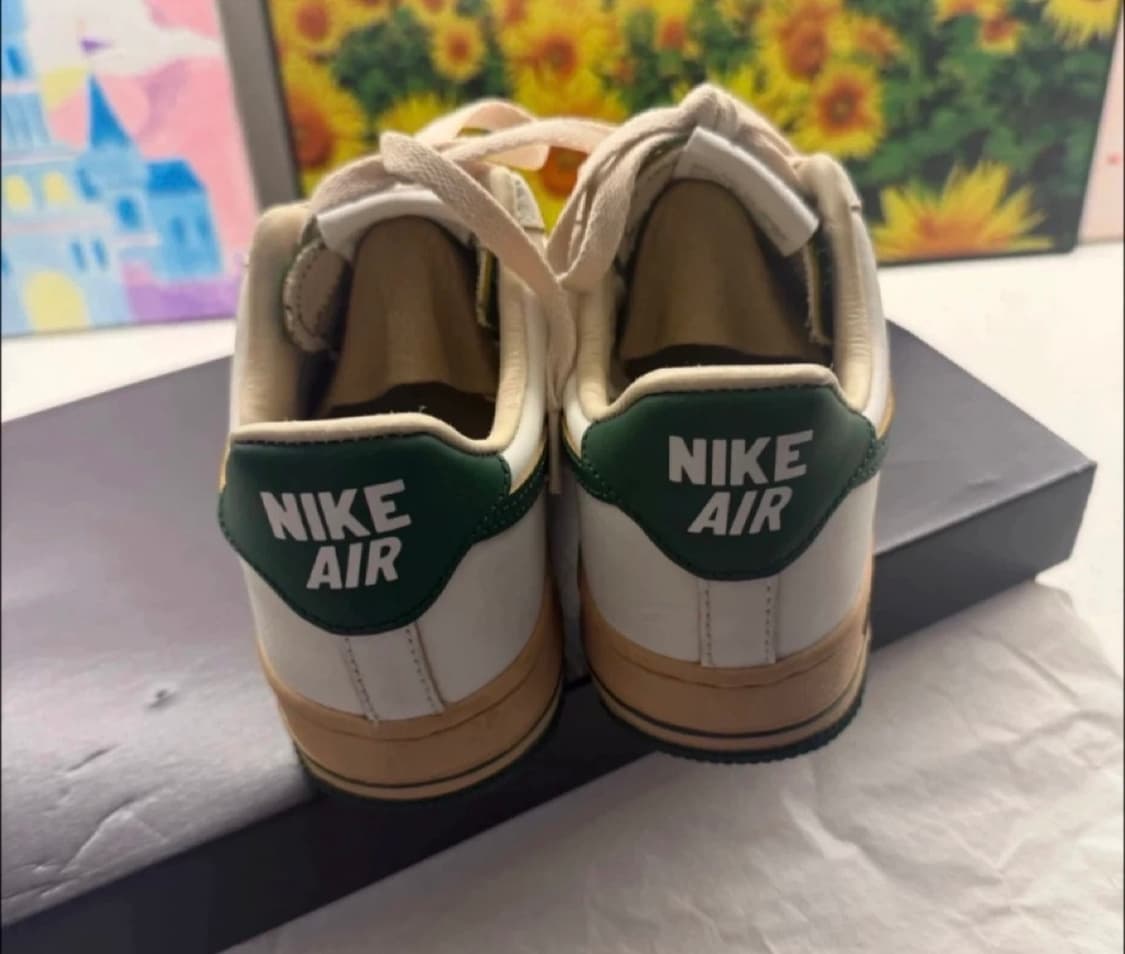 (W) 나이키 에어포스 1 로우 골지 그린 상품이미지5
