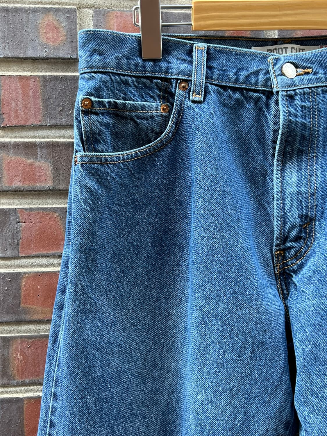 [34x30] 리바이스 517 부츠컷 데님 팬츠 플레어 청바지 상품이미지3