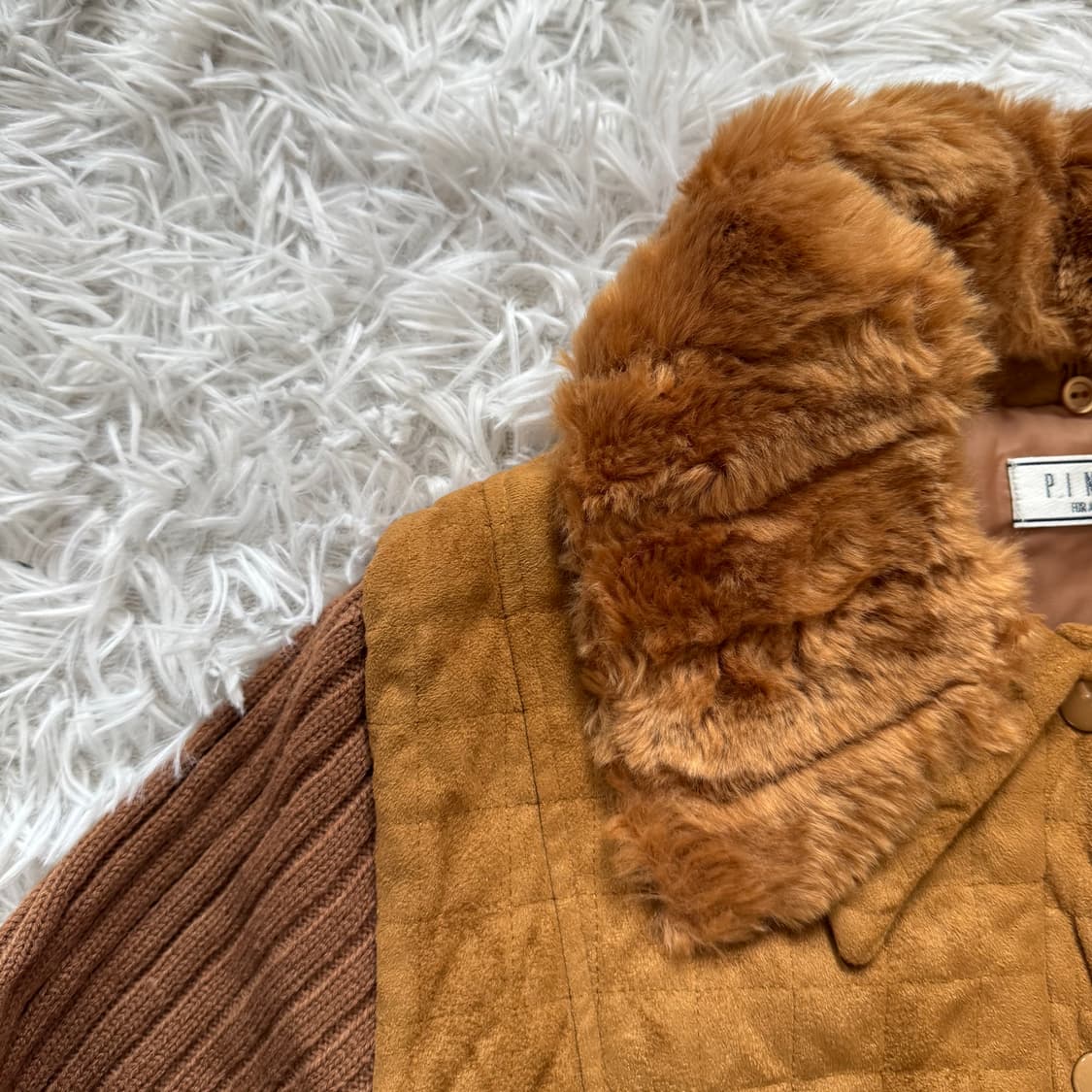 PINION 일본빈티지 y2k 벨벳 자켓 y2k자켓 벨벳자켓 l 42 상품이미지1