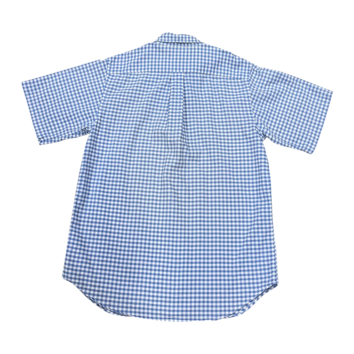 폴로 랄프로렌 포니 체크 반팔 셔츠 남방 블루 XL 상품이미지3