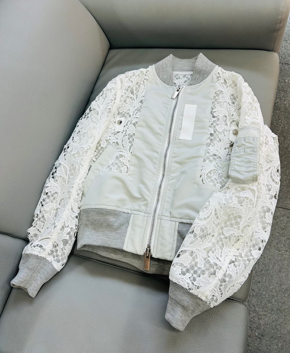 사카이 레이스 Ma-1 자켓, 스커트 셋트(2) 상품이미지4