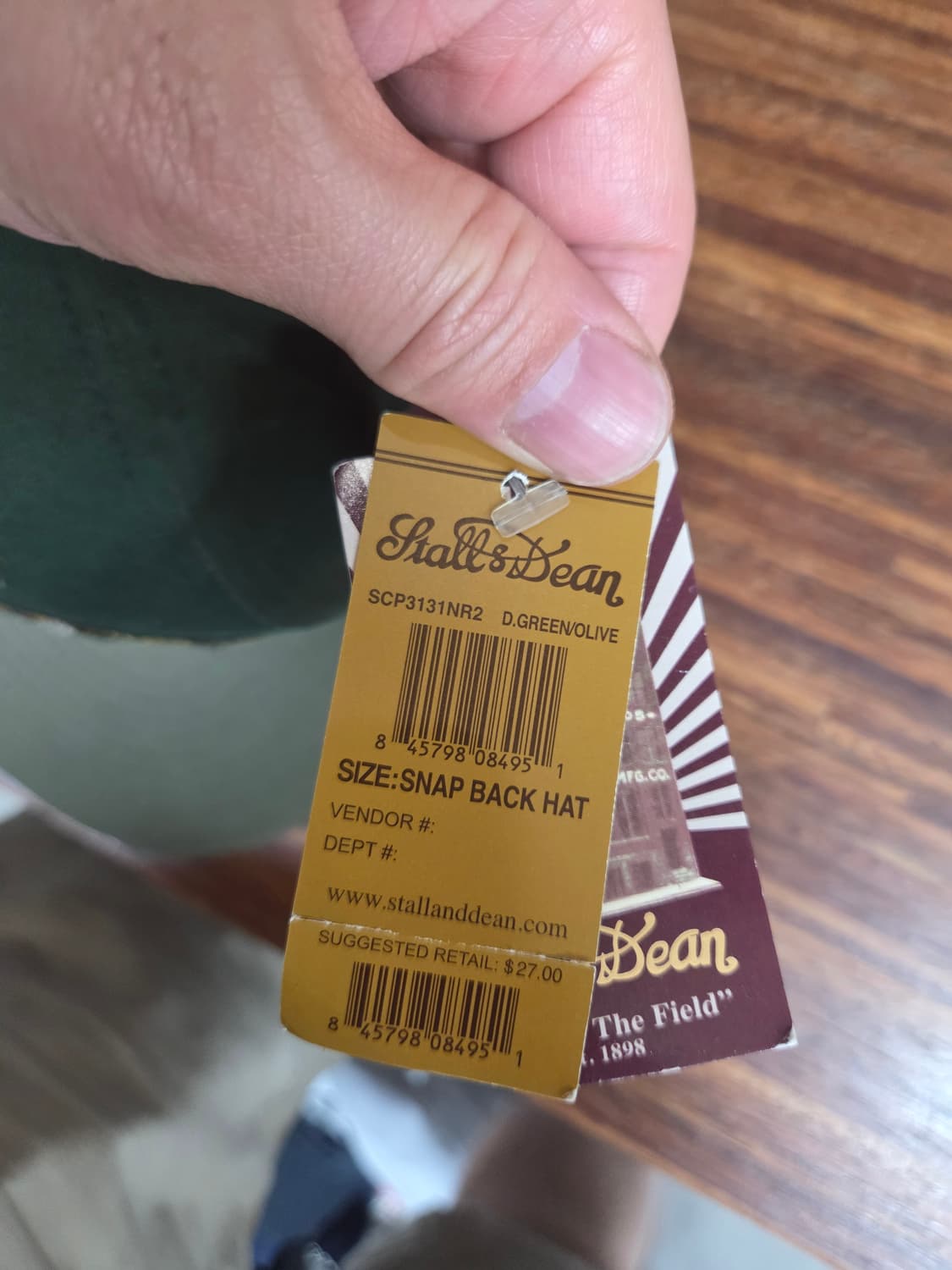 스톨앤딘 빈티지 카모 레인저 스컬 스냅백 모자 프리  상품이미지6