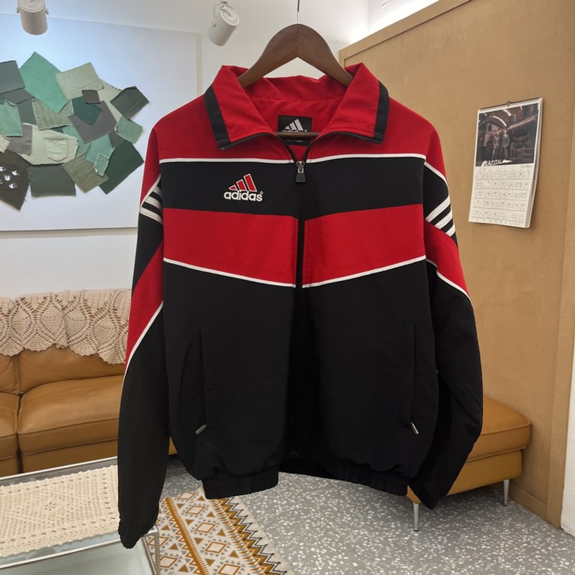 아디다스 올드스쿨 레트로 90's 코리아 바람막이 자켓 95 C10735 상품이미지3