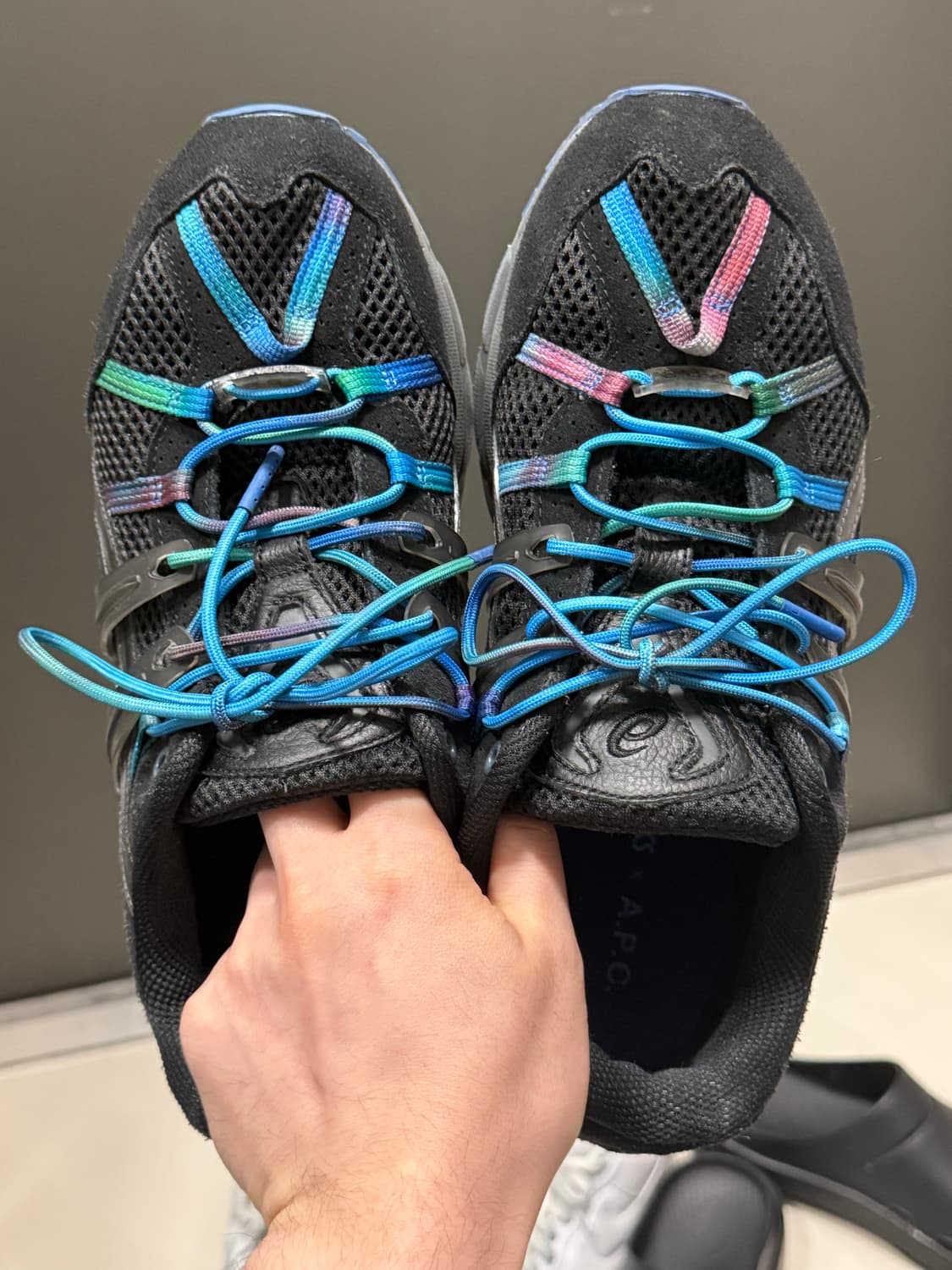 아식스 x 아페쎄 젤 소노마 15-50 블랙 상품이미지1