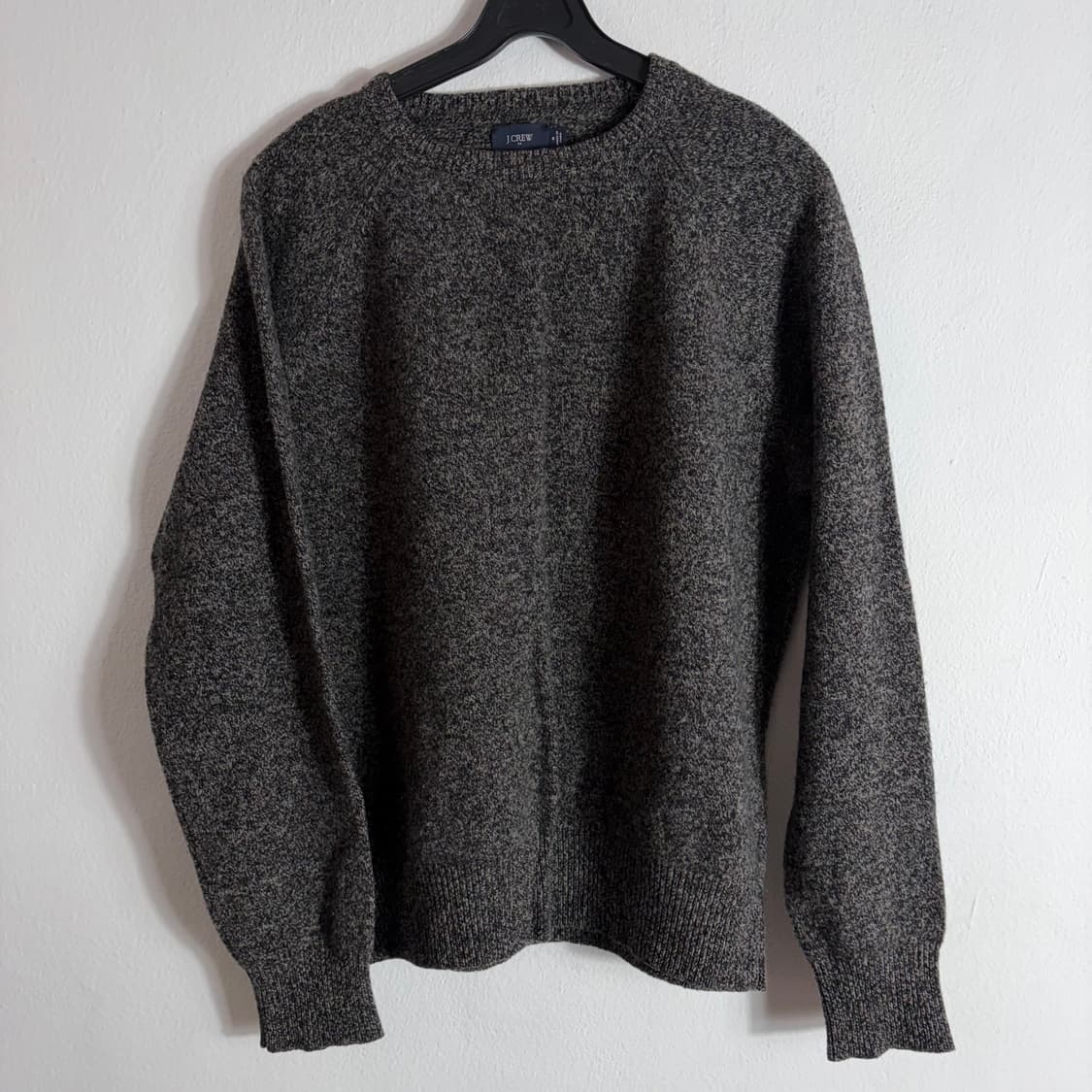 J.CREW 램스울 100% 차콜그레이 스웨터(M) 상품이미지1