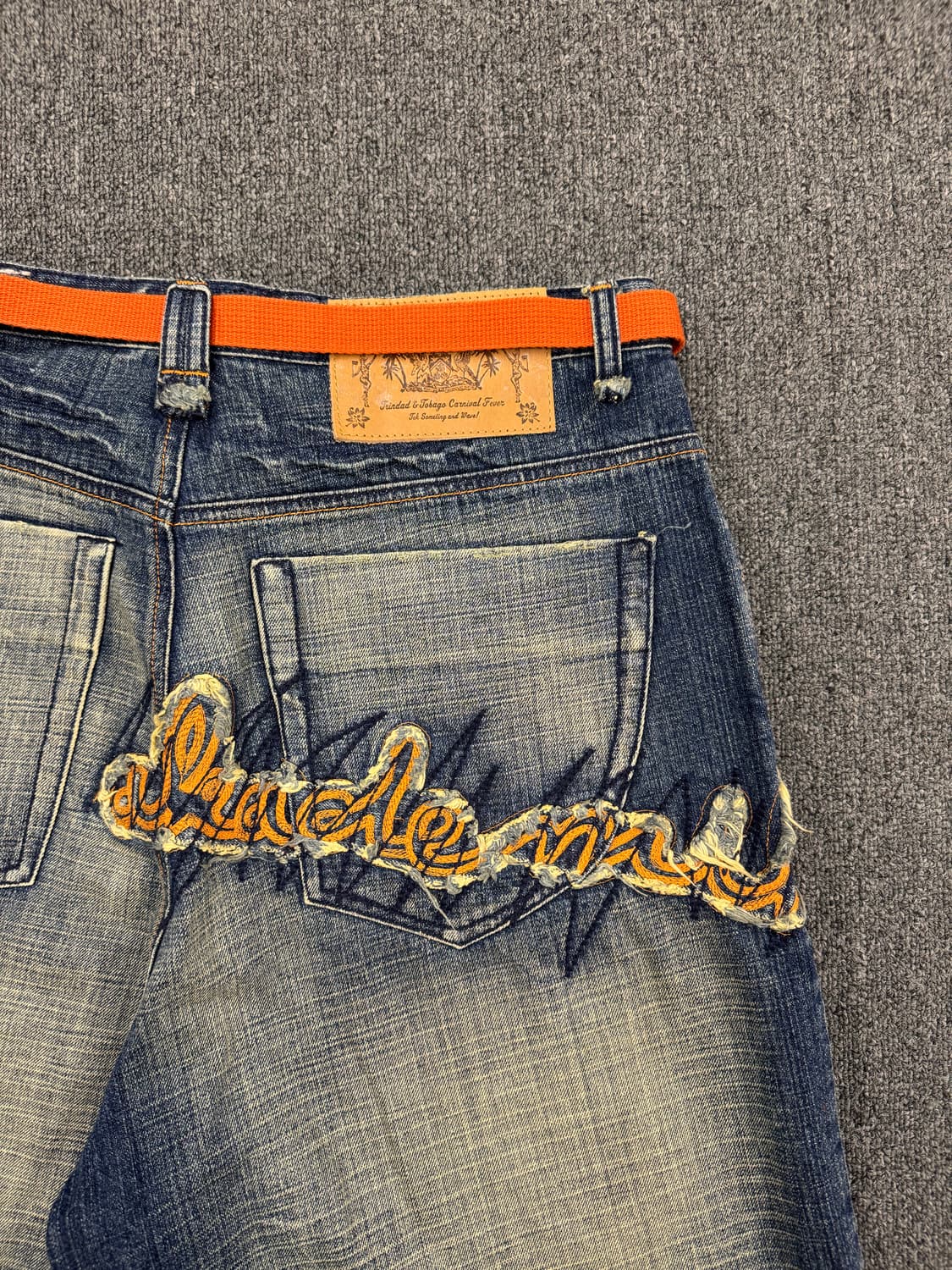 36)Akademiks 빈티지 패치 자수 버뮤다 데님팬츠 상품이미지9