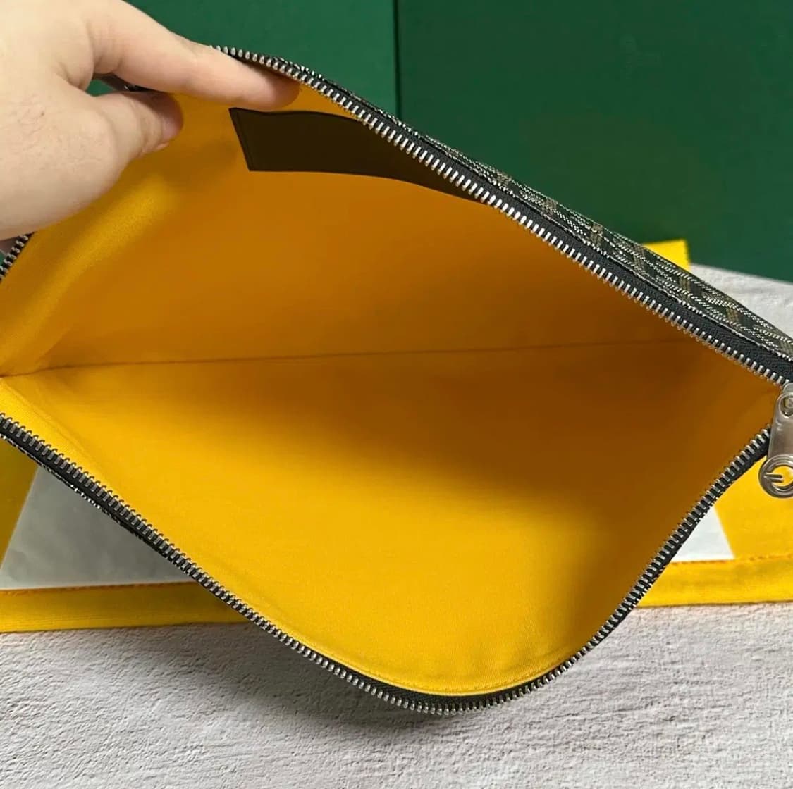 [MGM] 고야드 세나 클러치 블랙 상품이미지3