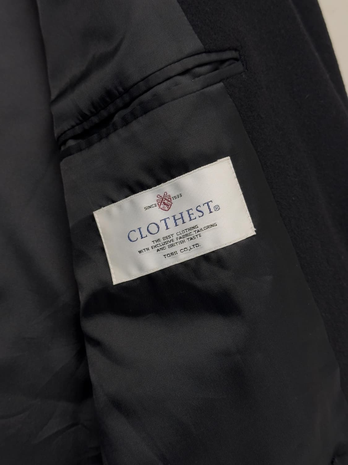 캐시미어 더블 코트 상품이미지8