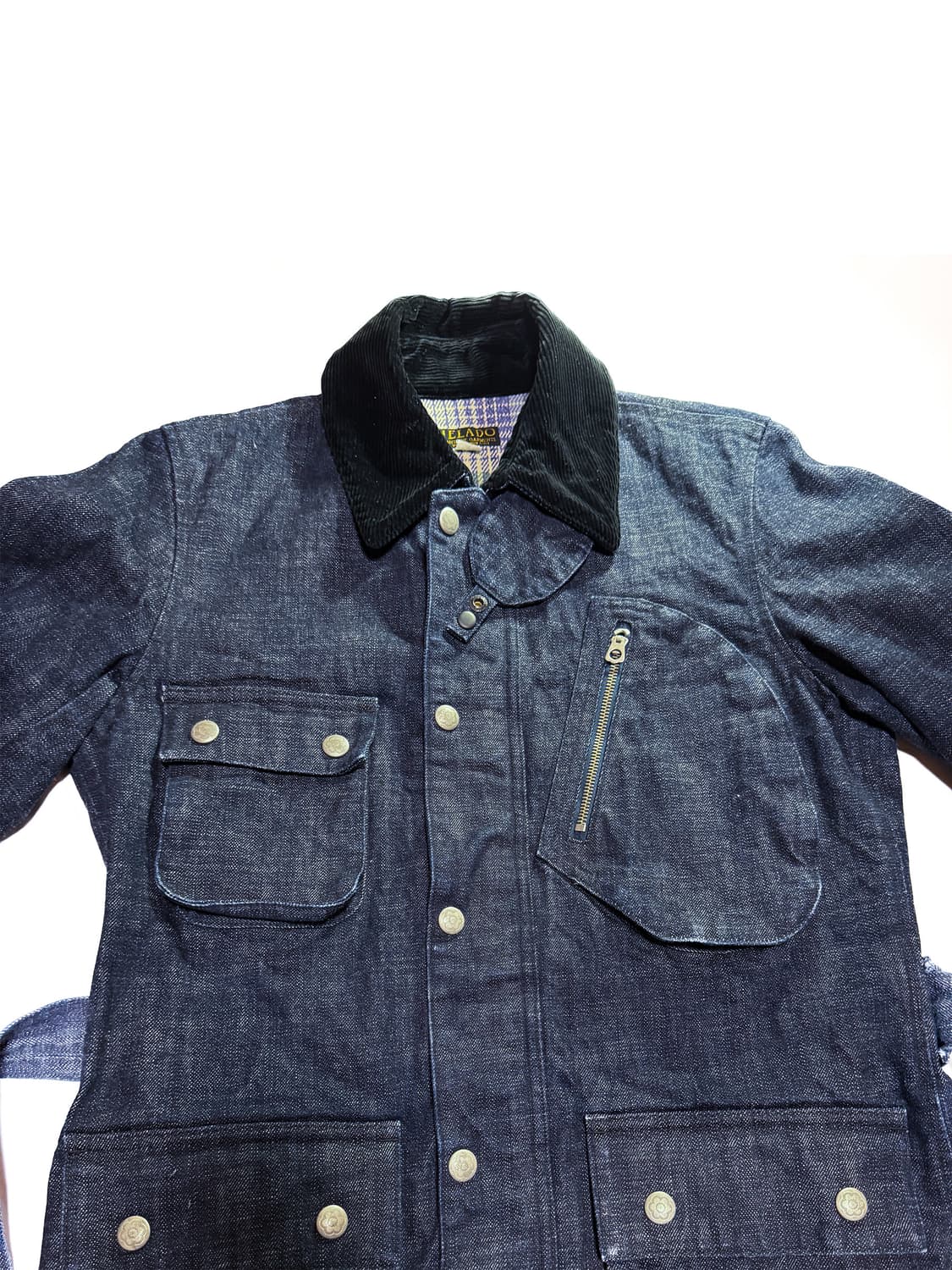 제라도 데님 비데일 자켓 L 상품이미지4