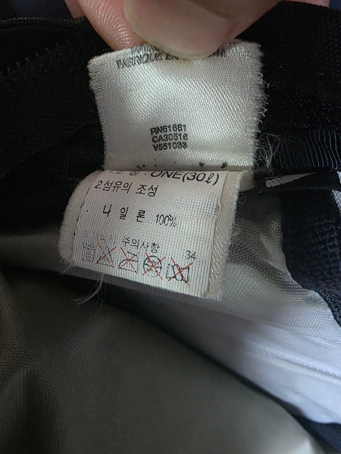 노스페이스 레콘 30L 백팩 블랙 상품이미지6