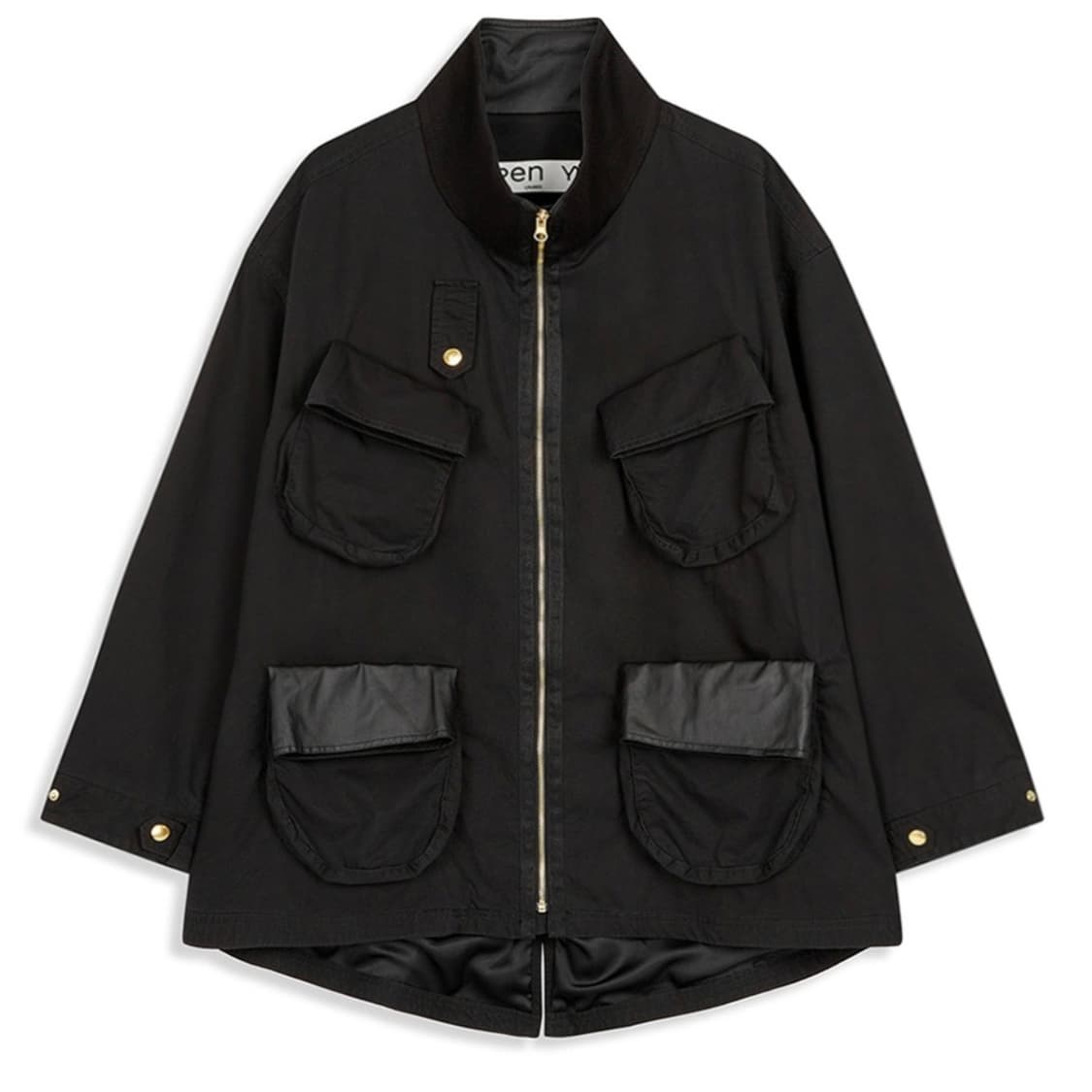 블랙 워크 자켓 상품이미지3