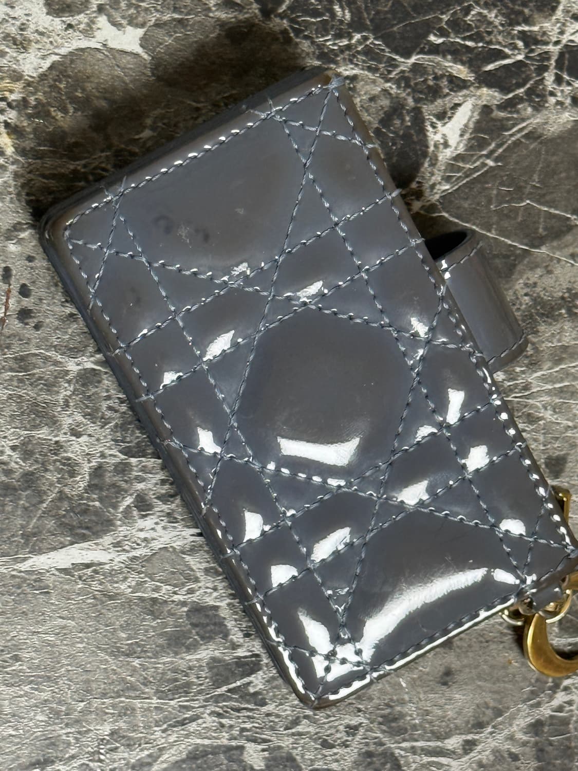 디올 까나쥬 페이던트 아코디언 카드지갑 상품이미지5