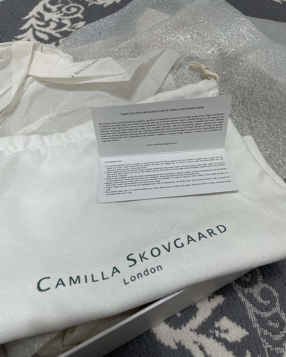 Camilla Skovgaard 웨지 레더 힐 부츠 상품이미지8