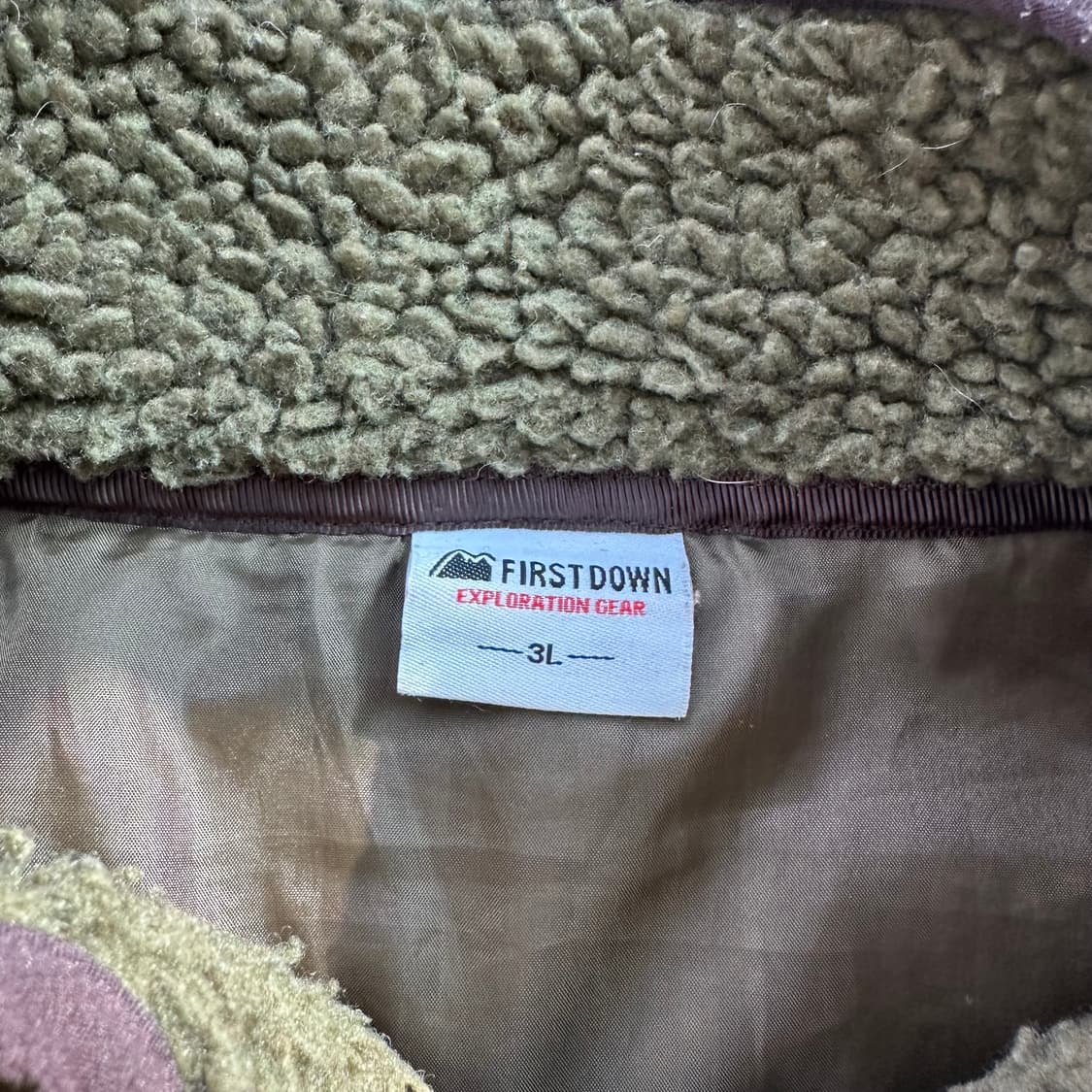 퍼스트 다운 컬러집업 후리스 상품이미지5