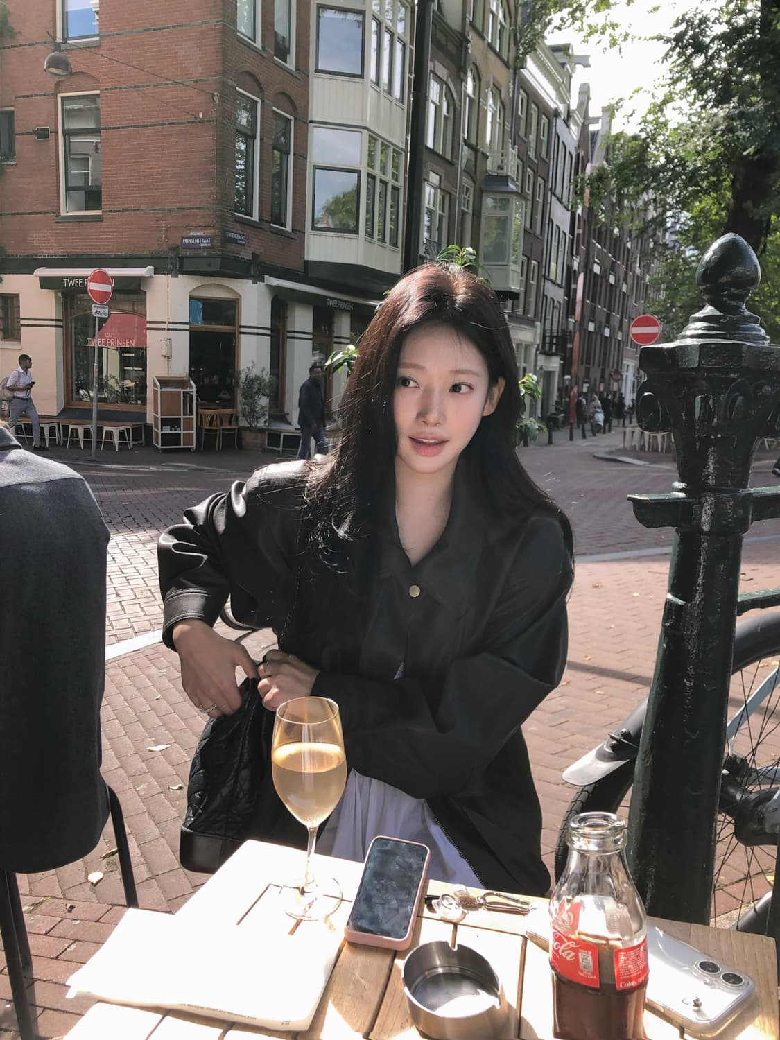 [새상품] 샵리즈 더위시 솝 레더자켓 다크브라운 상품이미지1