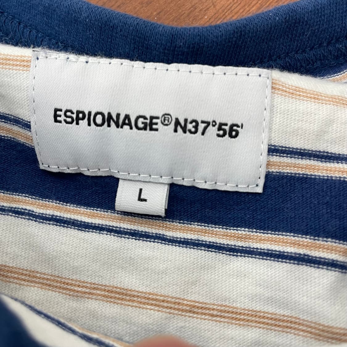 에스피오나지 스트라이프 반팔티 상품이미지3