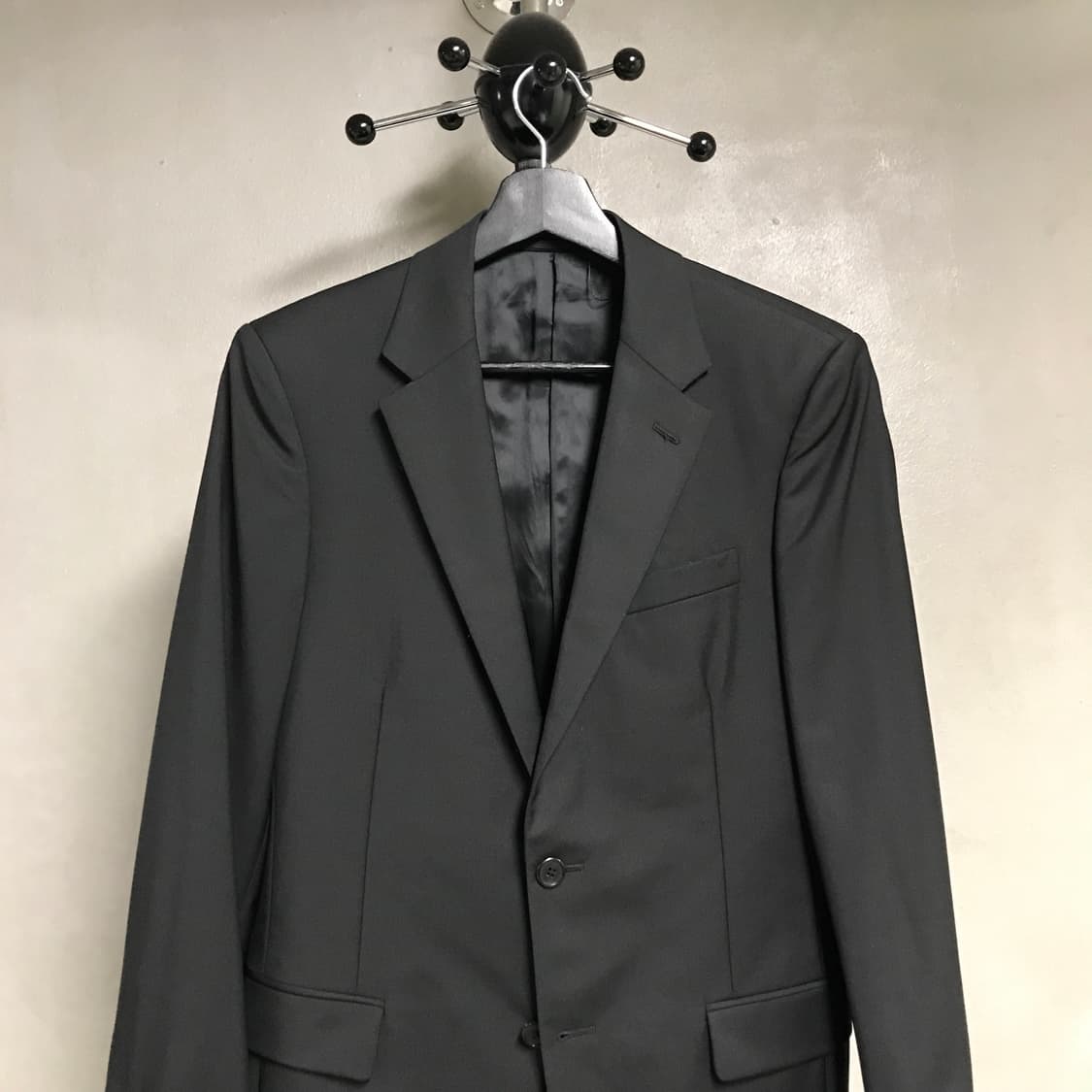 프라다 블랙 블레이저 46R 상품이미지2
