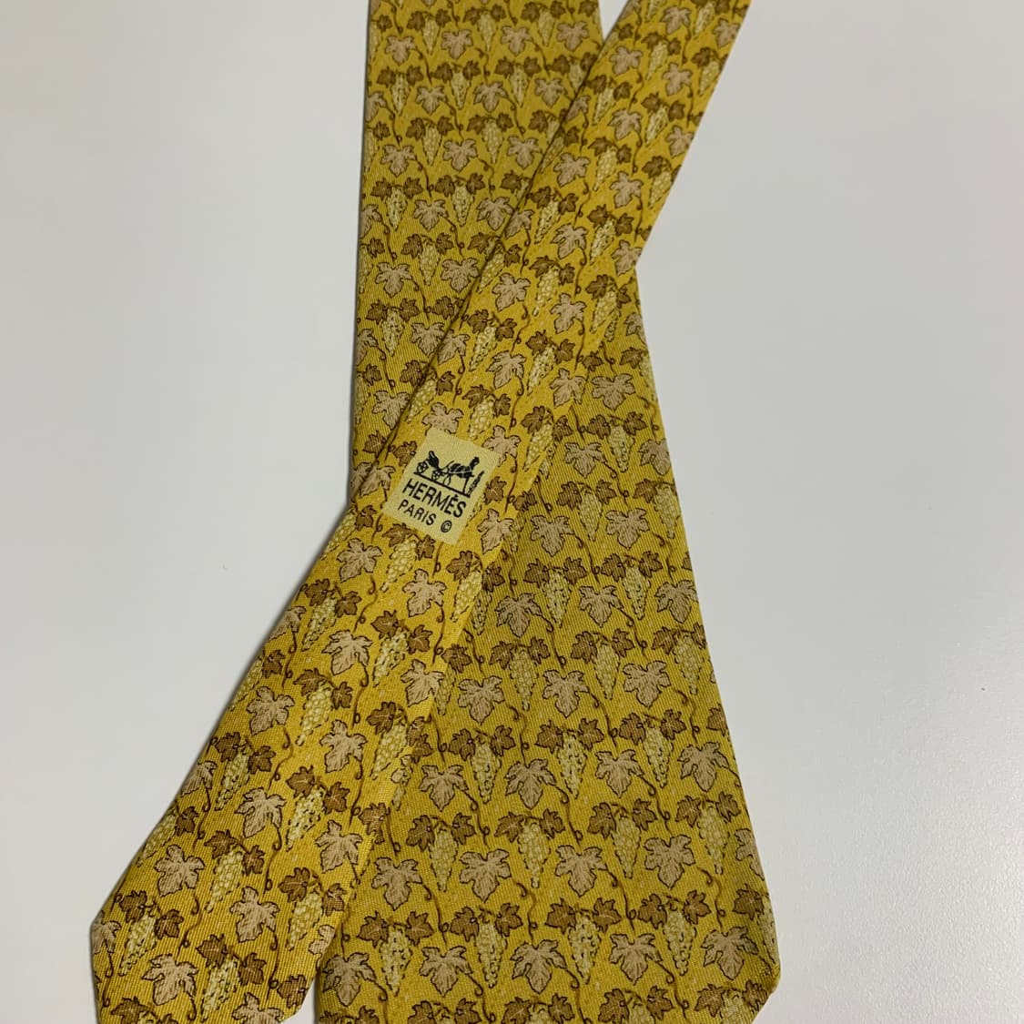 에르메스(HERMES) 명품 빈티지넥타이 100실크 B+등급 상품이미지4