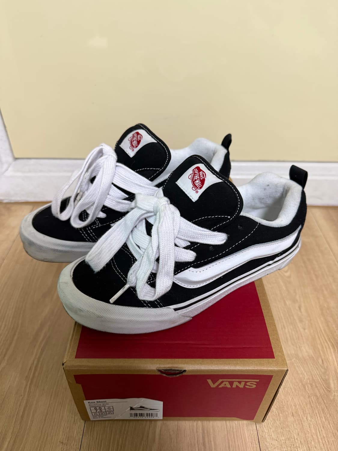 반스 크누스쿠 Knu Skool 블랙 240 상품이미지1