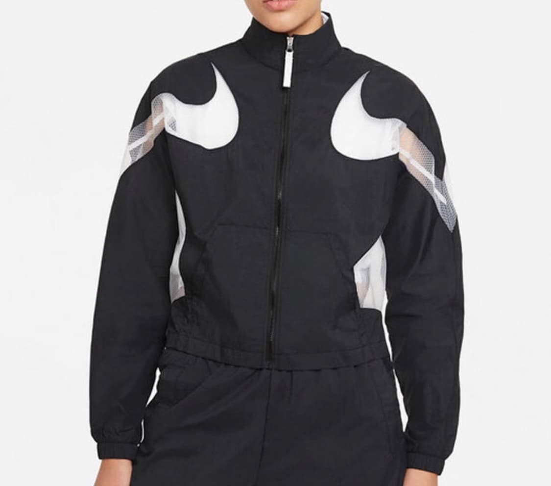 나이키 우먼스 NSW 시스루 스우시 우븐자켓 때 상품이미지1