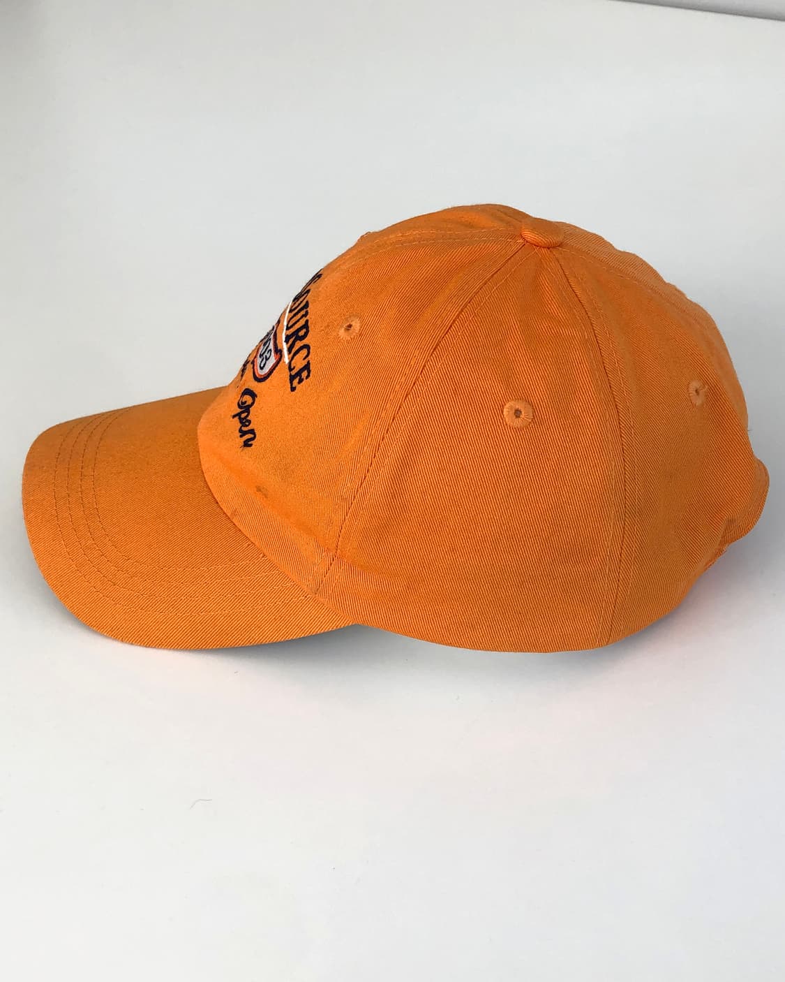 미국 빈티지 Air Source 오렌지 배색 자수 볼캡 모자 상품이미지5