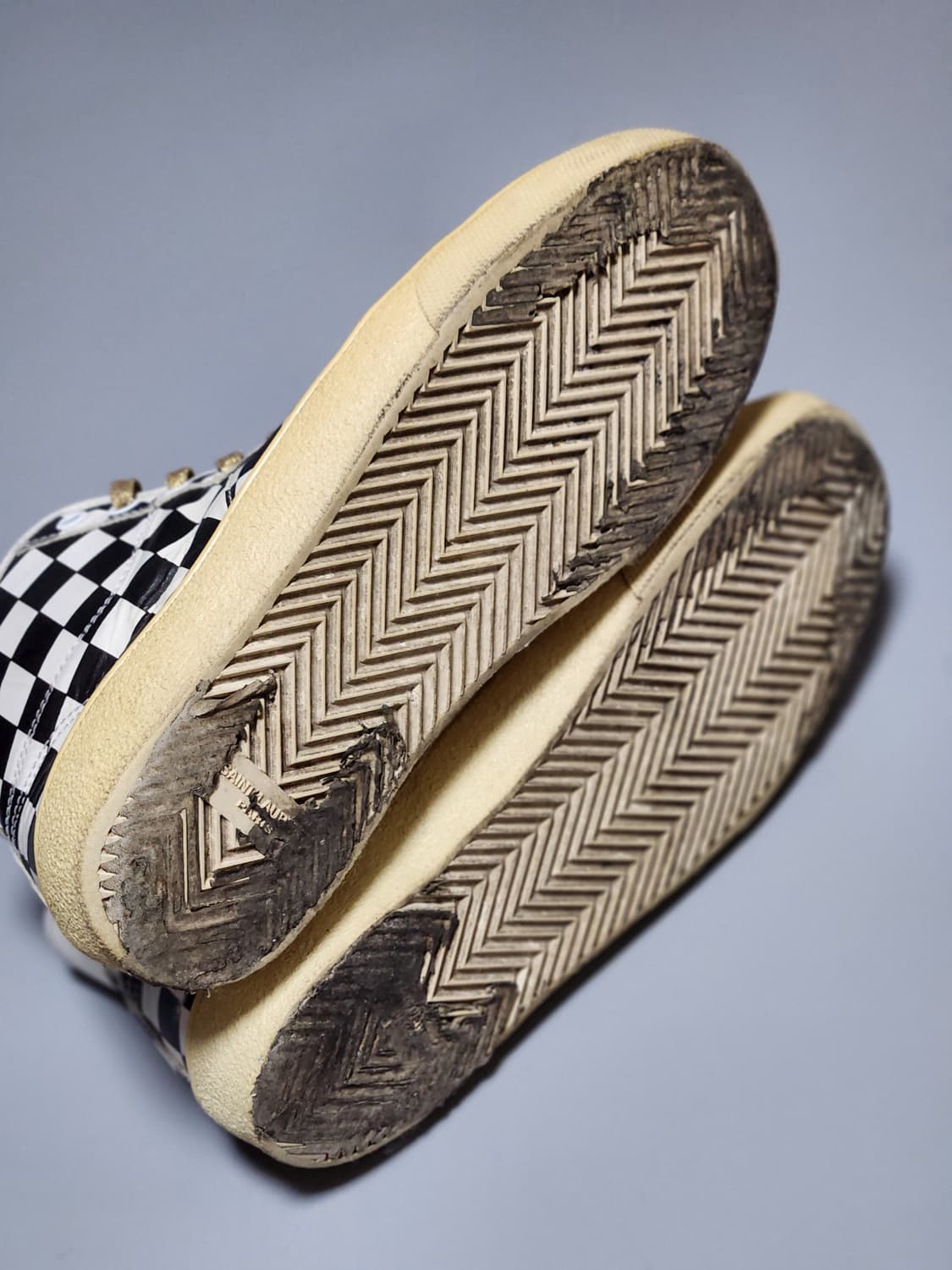 생로랑 16s/s 체커보드 스니커즈 40.5 상품이미지8