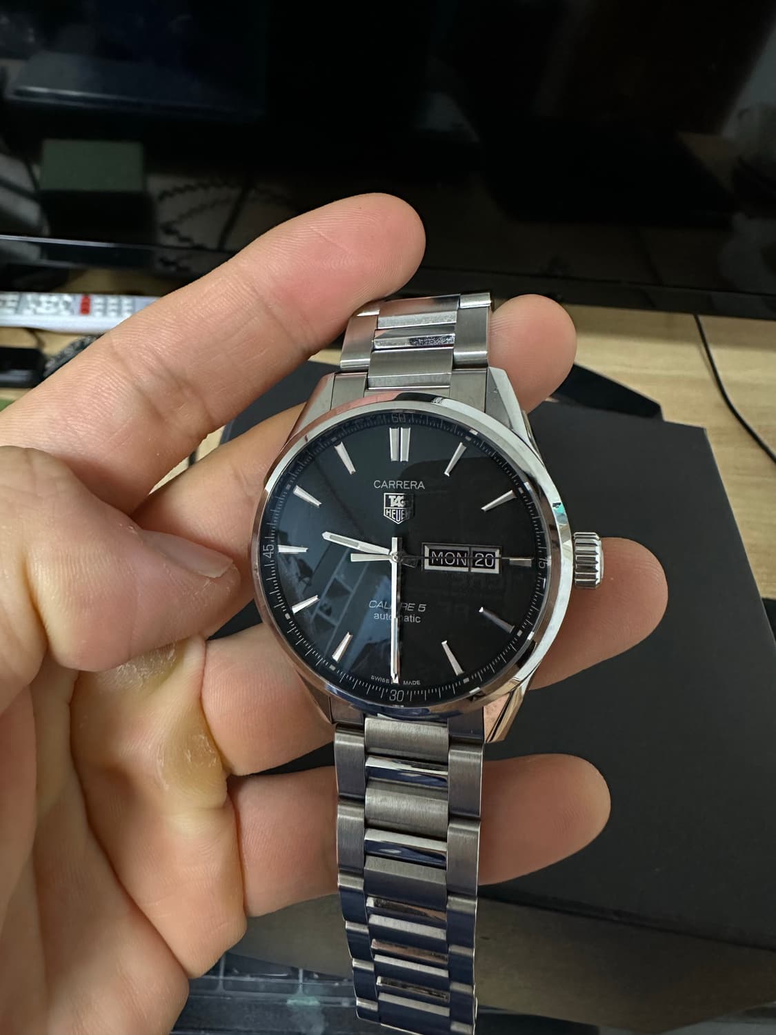 태그호이어 까레라 검판 상품이미지2