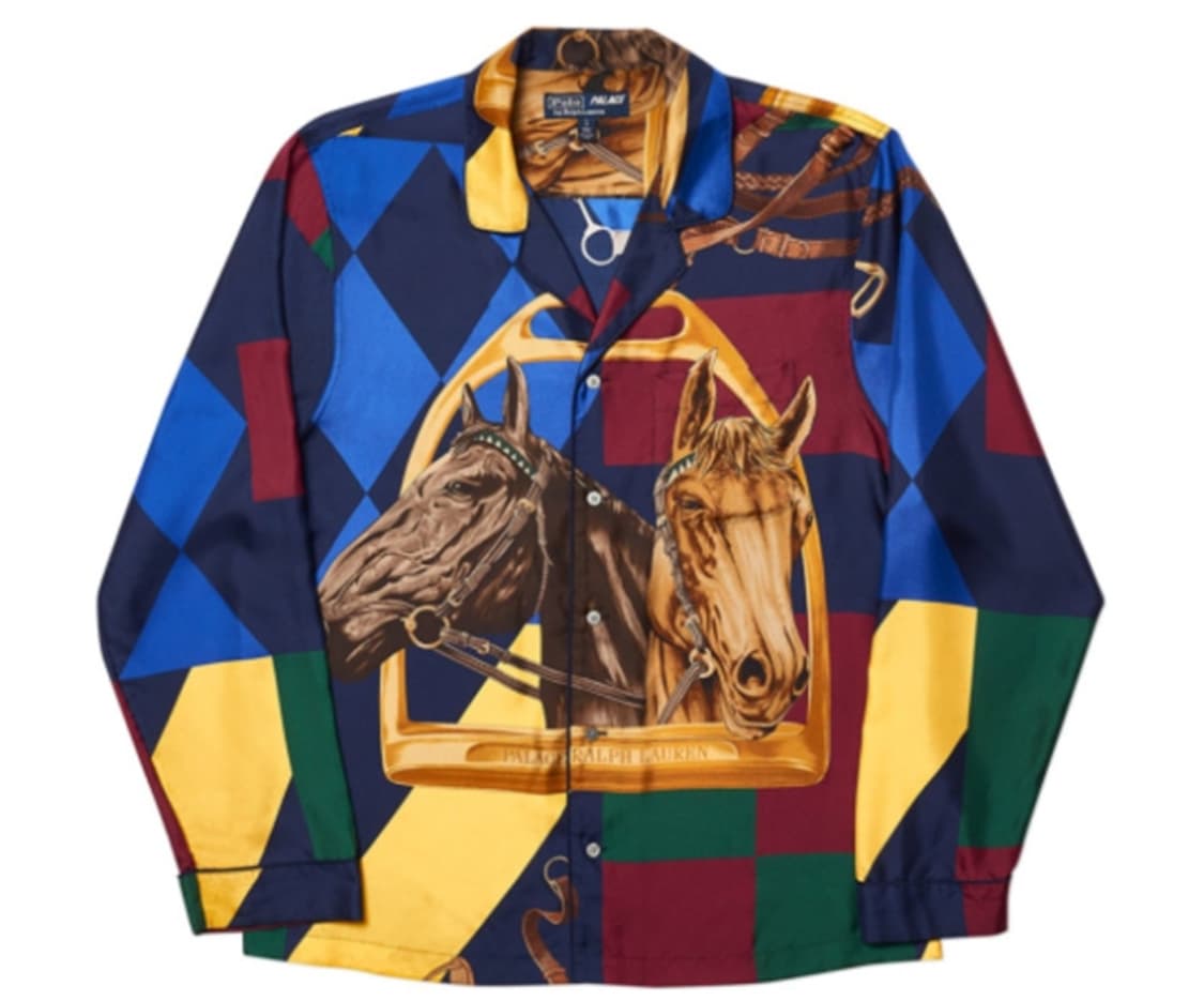 [L] 팔라스 랄프 로렌 파자마 셔츠 PALACE RALPH LAUREN 상품이미지1