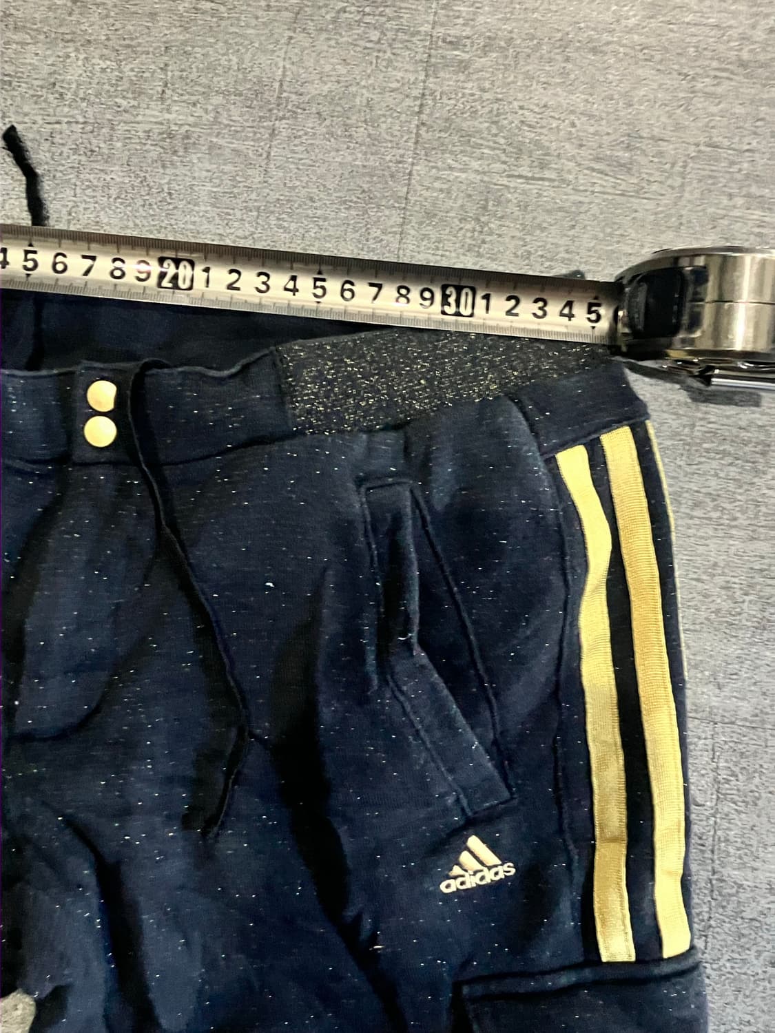 Adidas 아디다스 핀터깔y2k 대대장 글리터 6부 카고팬츠 상품이미지2